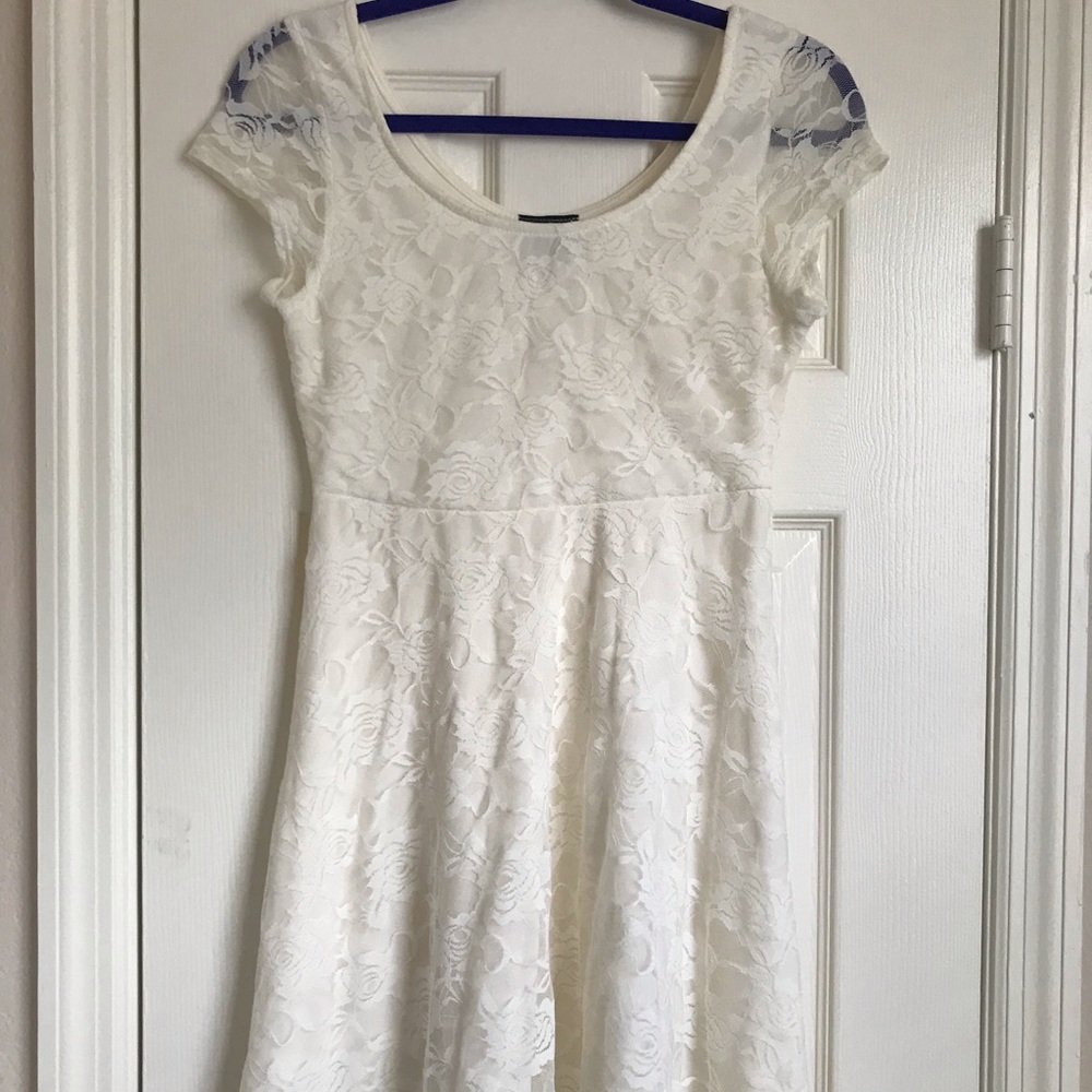 White Lace Dress